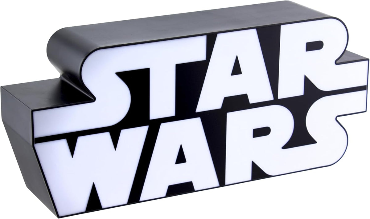 Star Wars Iconic Logo Light - Officially Licensed Merchandise and Memorabilia, Gift, Room Accessory, Desk Lamp