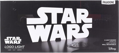 Star Wars Iconic Logo Light - Officially Licensed Merchandise and Memorabilia, Gift, Room Accessory, Desk Lamp