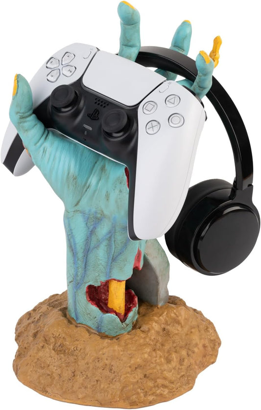 Gaming Controller Holder & Headphone Stand - Gaming Accessories for Desk, Gamer Gifts, Headset & Controller Stand 6.7 X 10.6 X 7.3 in - 17 X 27 X 18.5 Cm